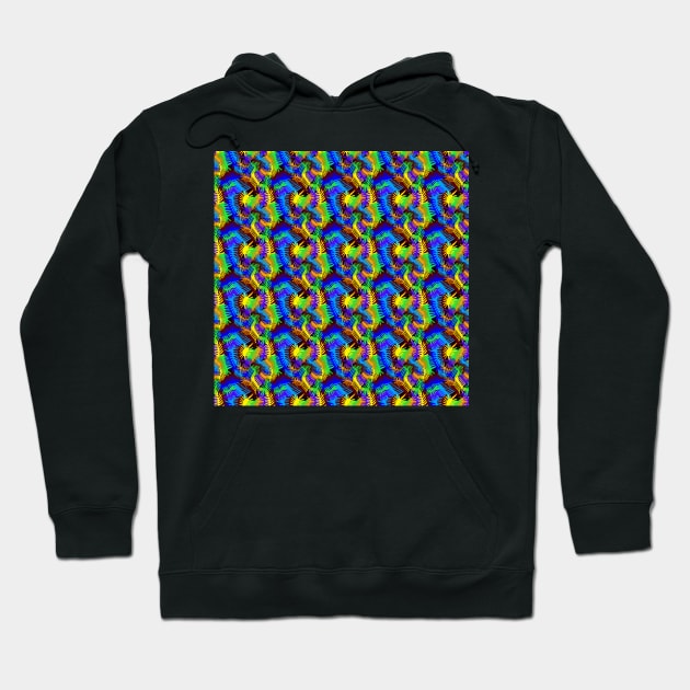 Renal Rhapsody: Colorful Glomerular Patterns Hoodie by TRJ NOLA